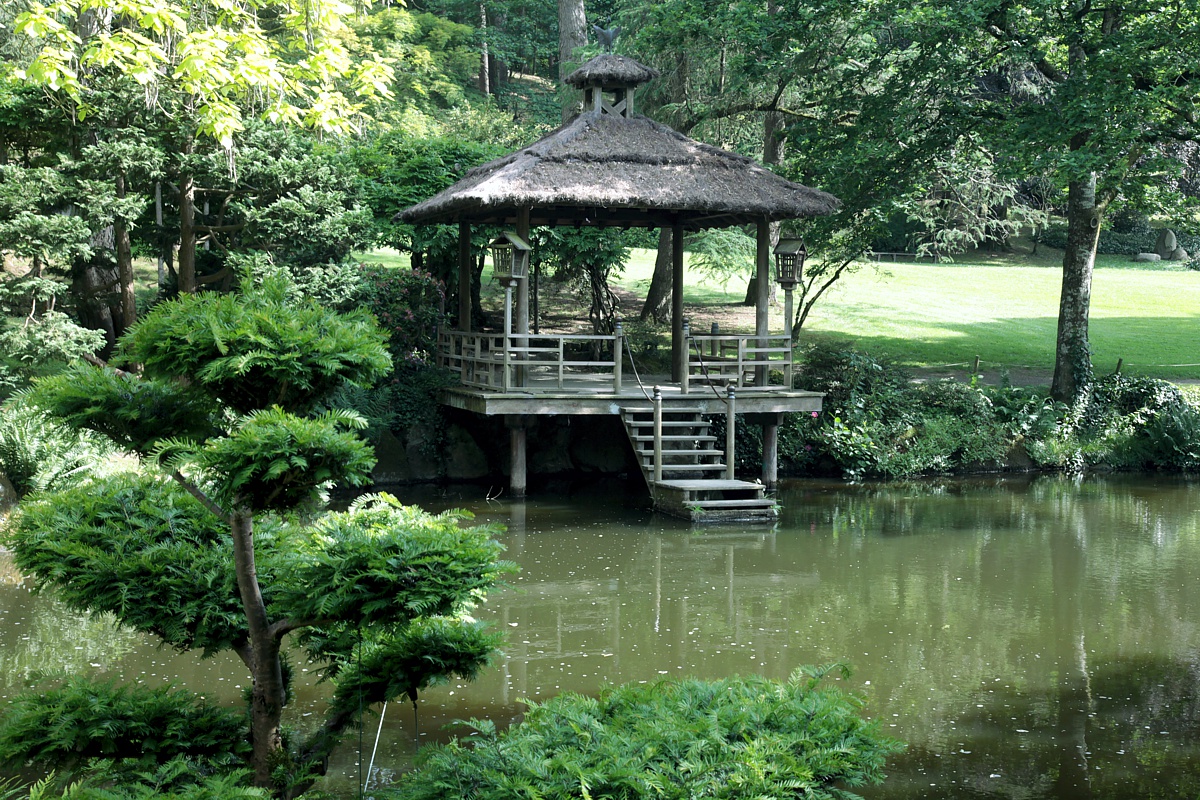 Parc Oriental de Maulévrier ou Jardin Japonnais visite incontournable à partir de nos gîtes