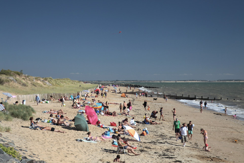 Plage de l'aiguillon sur mer